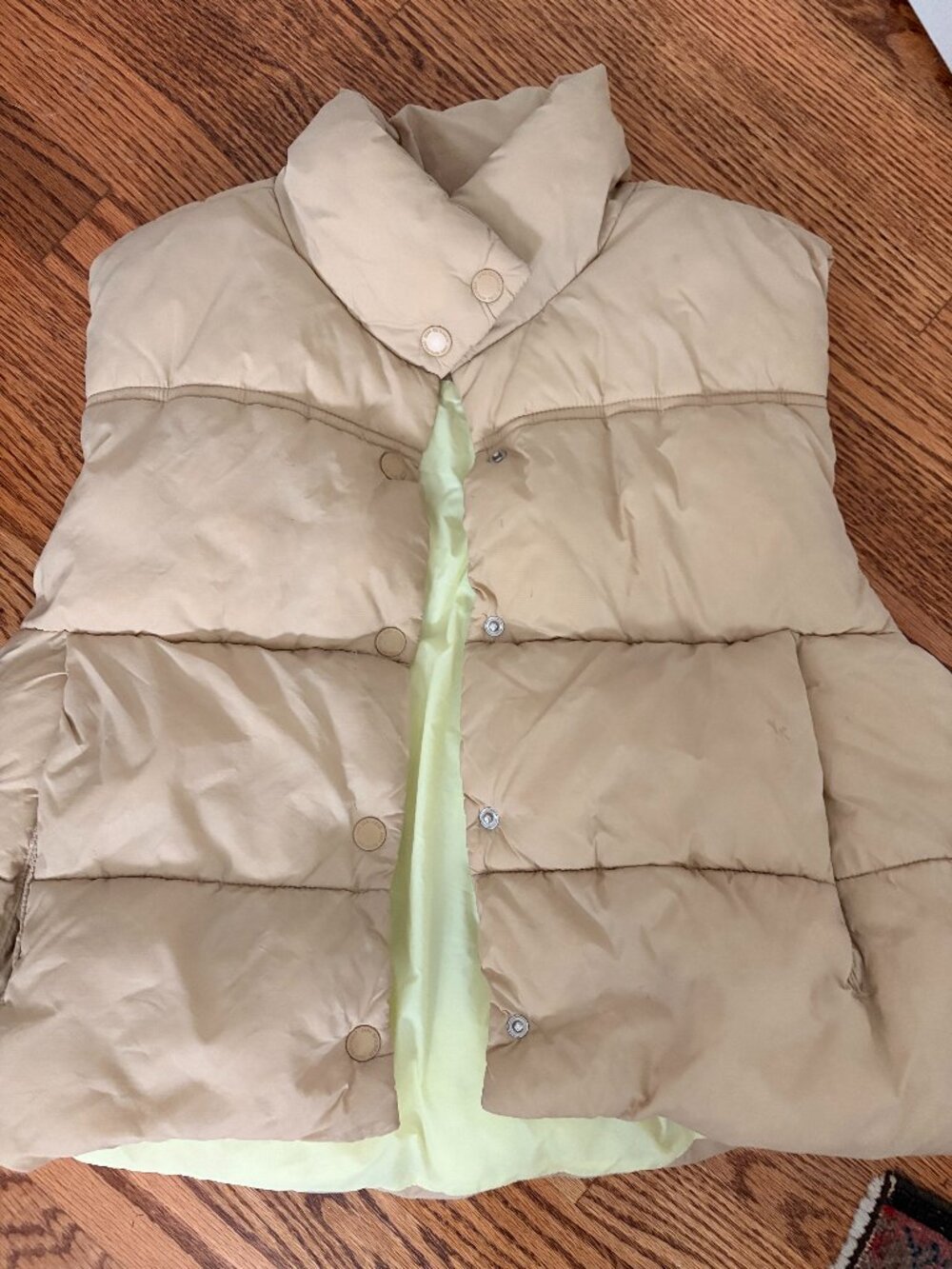 Zara sleeveless puffer vest